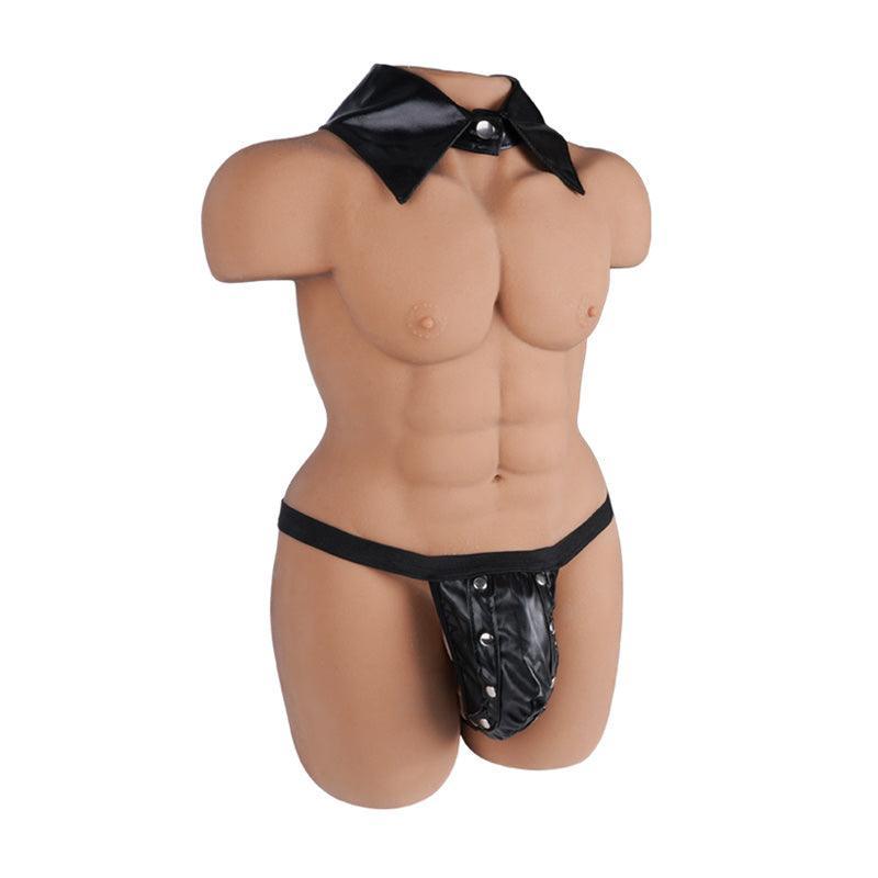 Channing Male Torso Sex Doll Threesome - Realistic 33.07LB Toy - Xoxomoving