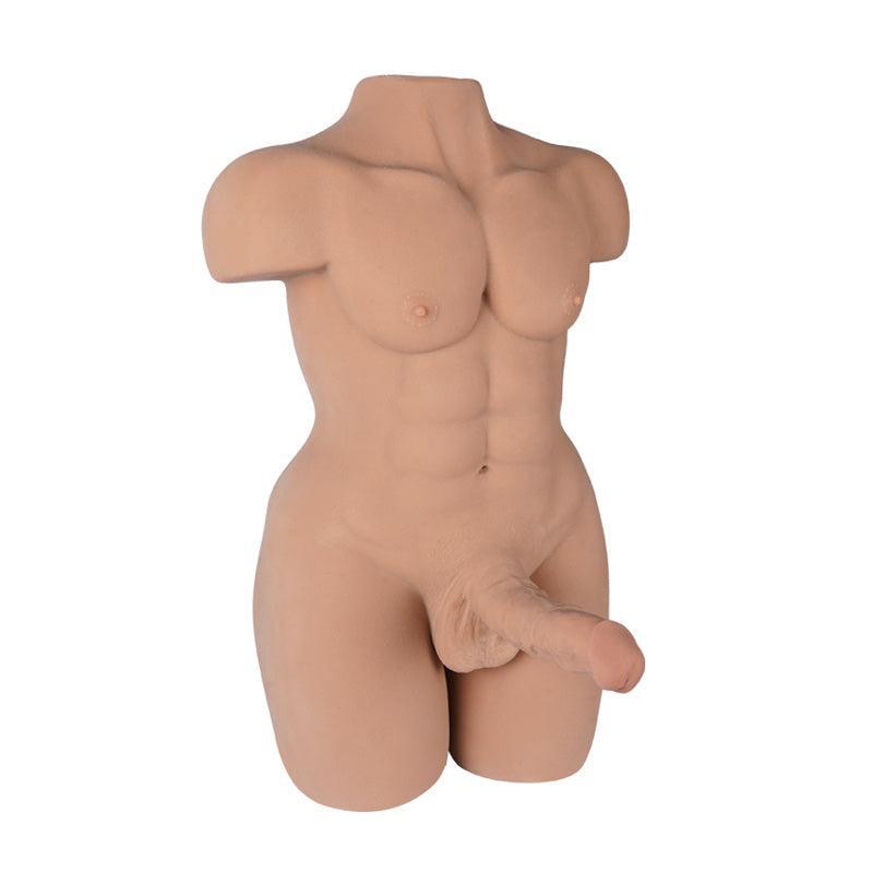 Channing Male Torso Sex Doll Threesome - Realistic 33.07LB Toy - Xoxomoving