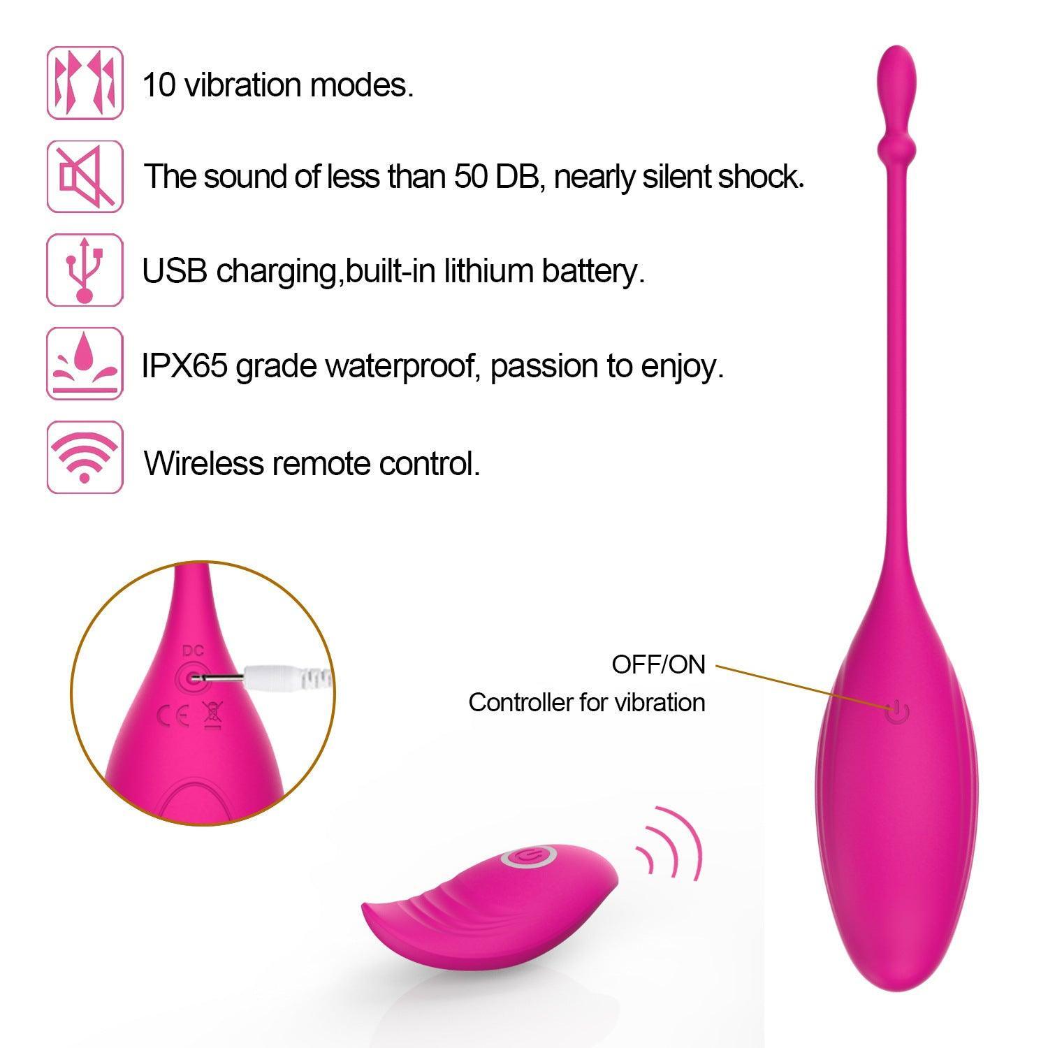 Cheryl - Remote Control Vibrating Love Egg - Xoxomoving