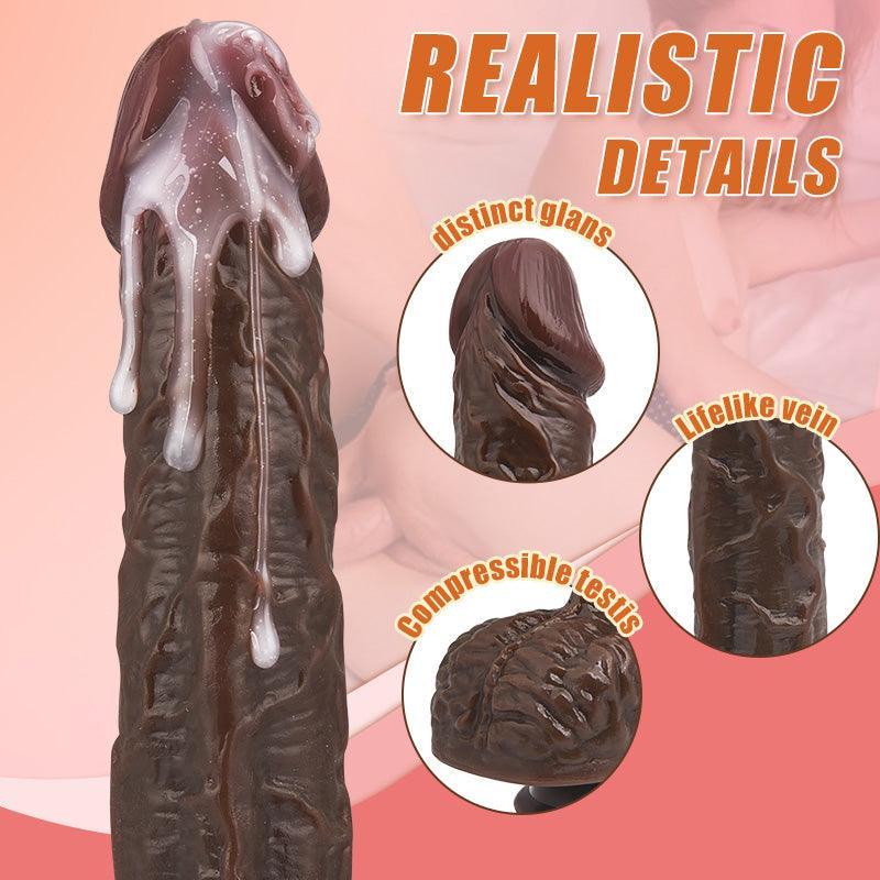 Chimp 8 Thrusting Vibrating Swinging Lifelike Wild Dildo 8.93 INCH - Xoxomoving