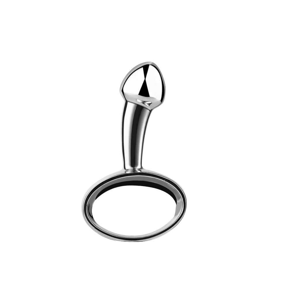 Circle Handle Gem Prostate Anal Plug - Xoxomoving