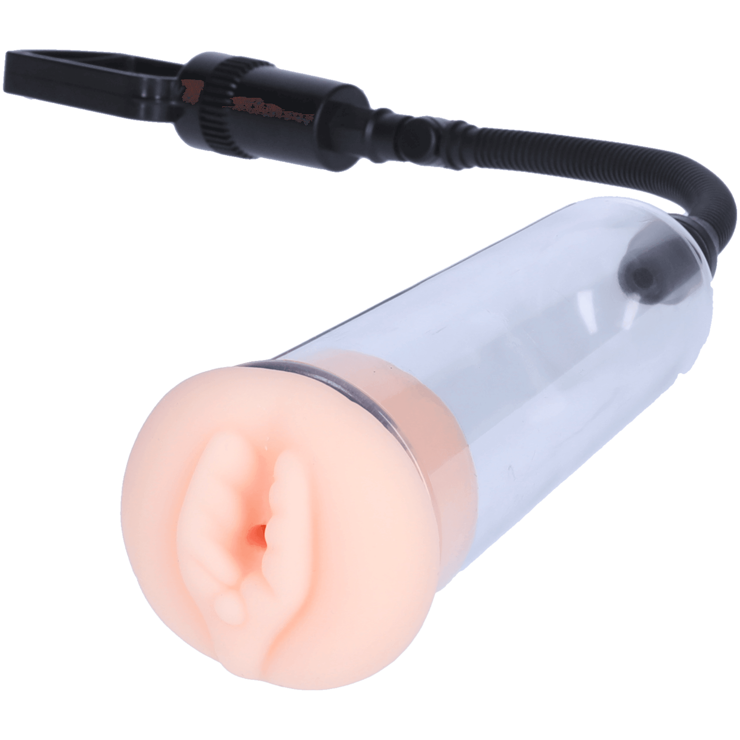 Classic Penis Pump with Pussy Stroker Sleeve - Xoxomoving