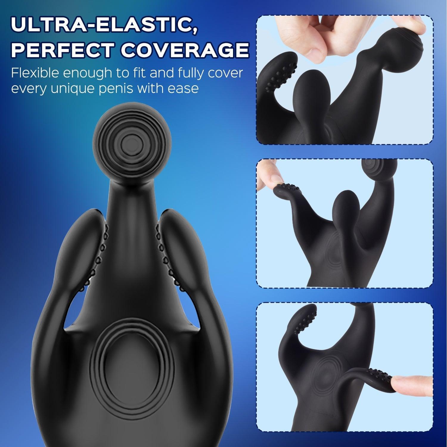 Claws - Tapping Testicle & Perineum Vibrator Penis Massager - Xoxomoving