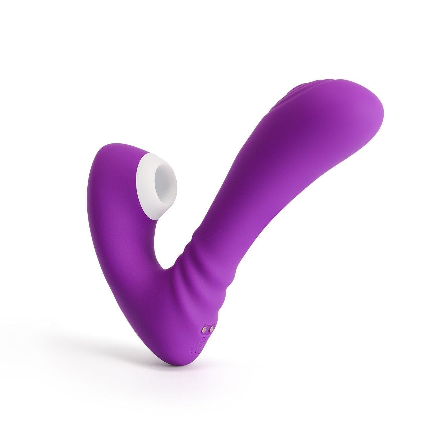 Clit Suction Vibrator - 9 Modes, Waterproof, Ergonomic Design - Xoxomoving