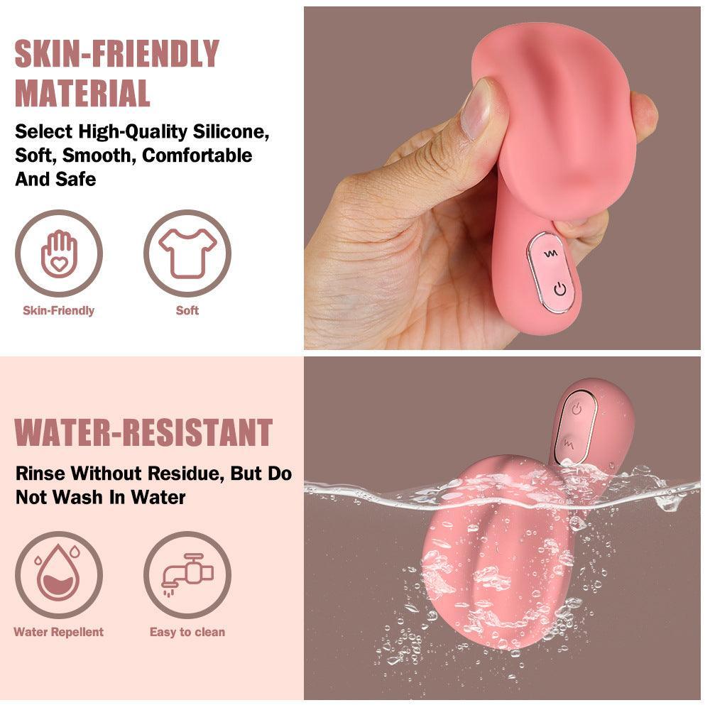 Clitoral Stimulator Mini Vibrator - 10 Modes Waterproof Quiet - Xoxomoving