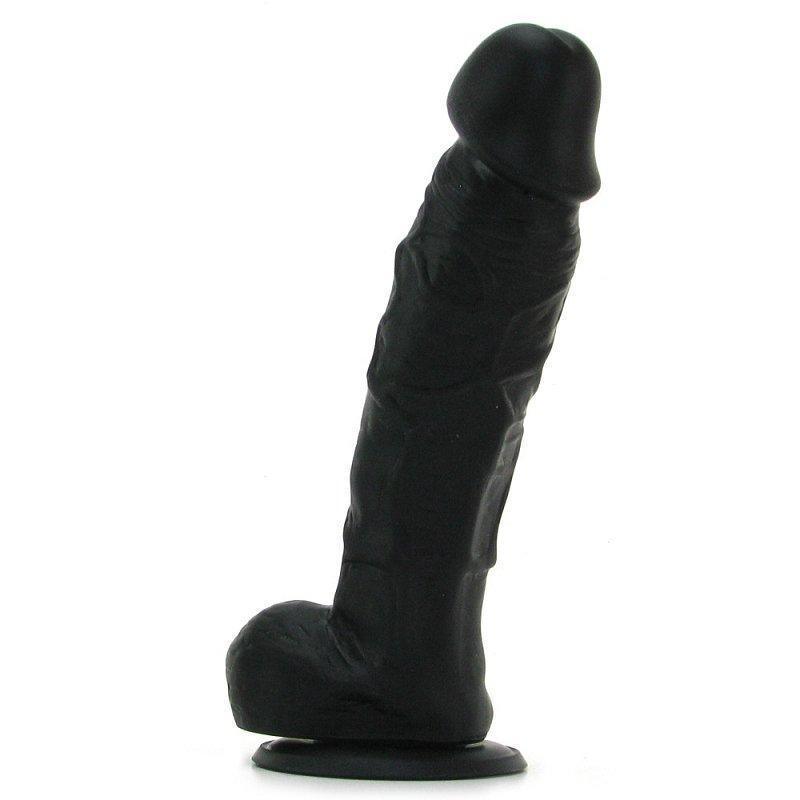 Colours Realistic 5 Inch Black Silicone Dong - Xoxomoving