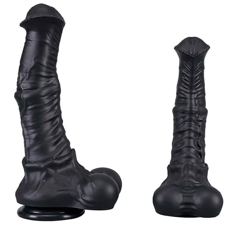 Realistic Horse Dildo with Suction Cup – Body-Safe Silicone Fantasy Toy 3 Sizes
