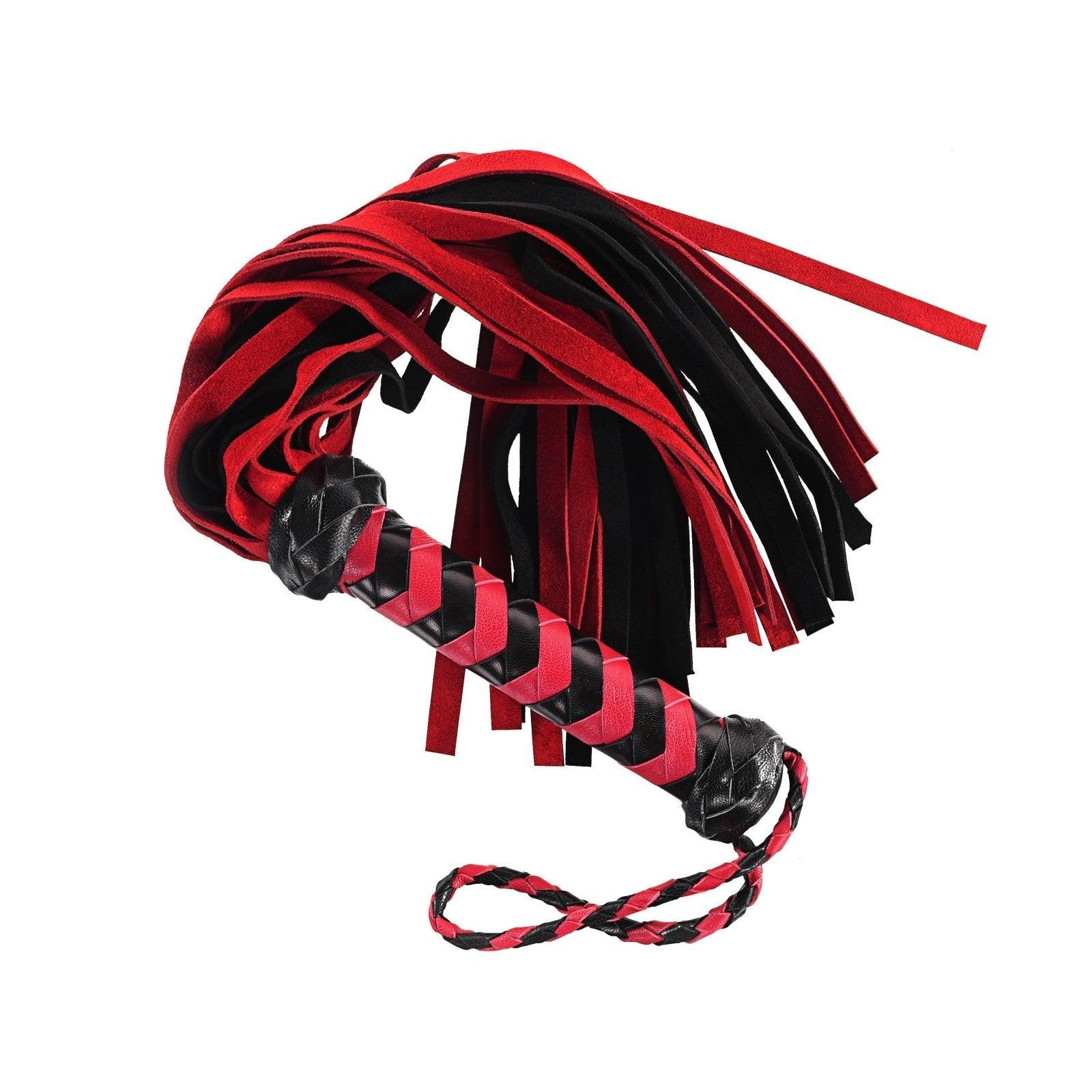 Mini 36 Tail Leather Suede Flogger, 18" By Kink