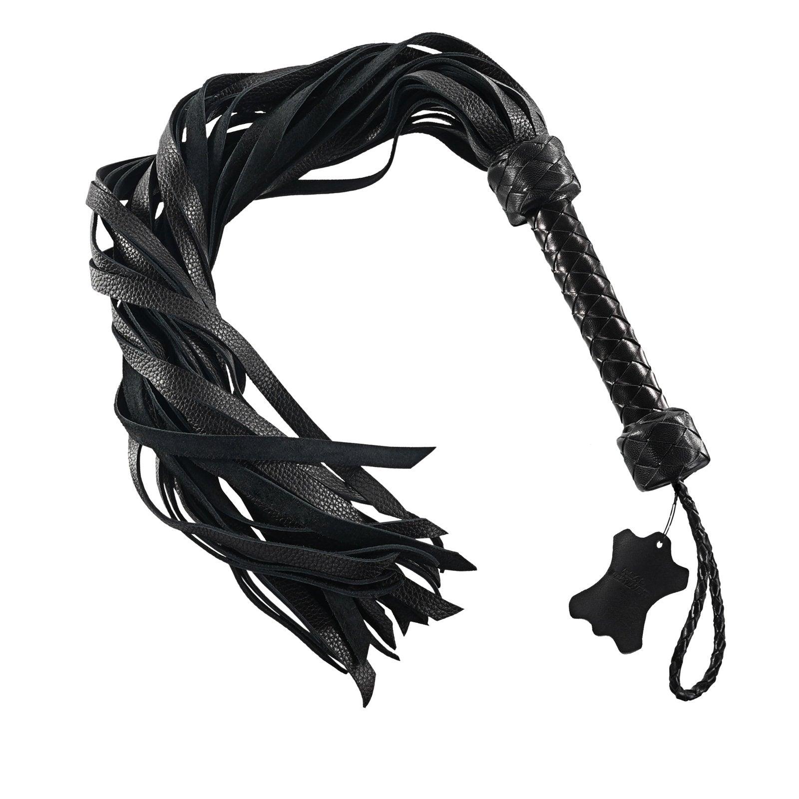 Premium Soft Leather Flogger By Kink - Xoxomoving