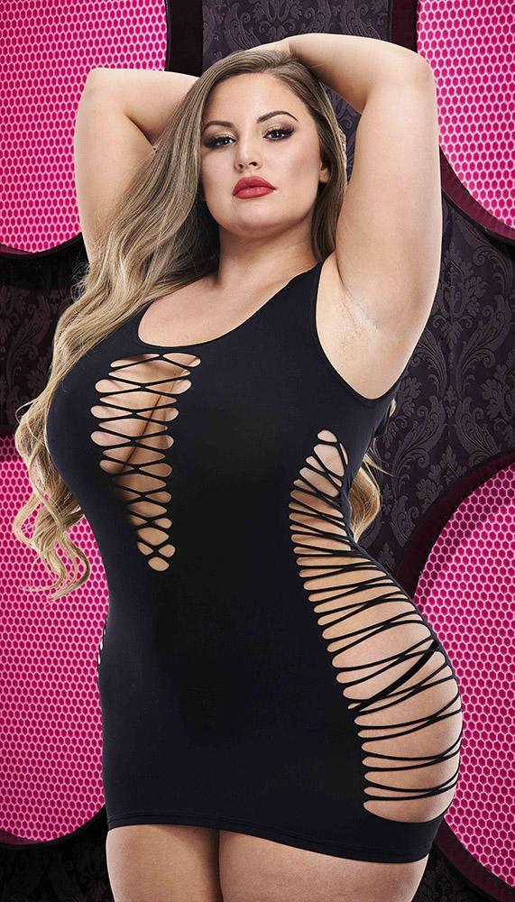 Criss-Cross Mini Dress - Xoxomoving