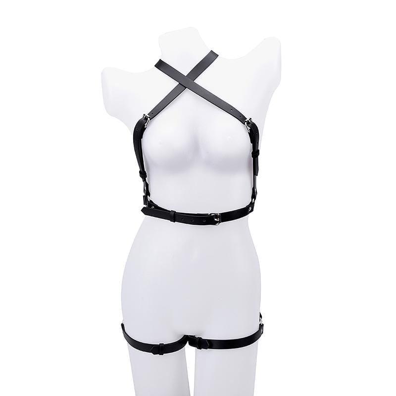 Cross Breast Butt Bondage Strap - Xoxomoving