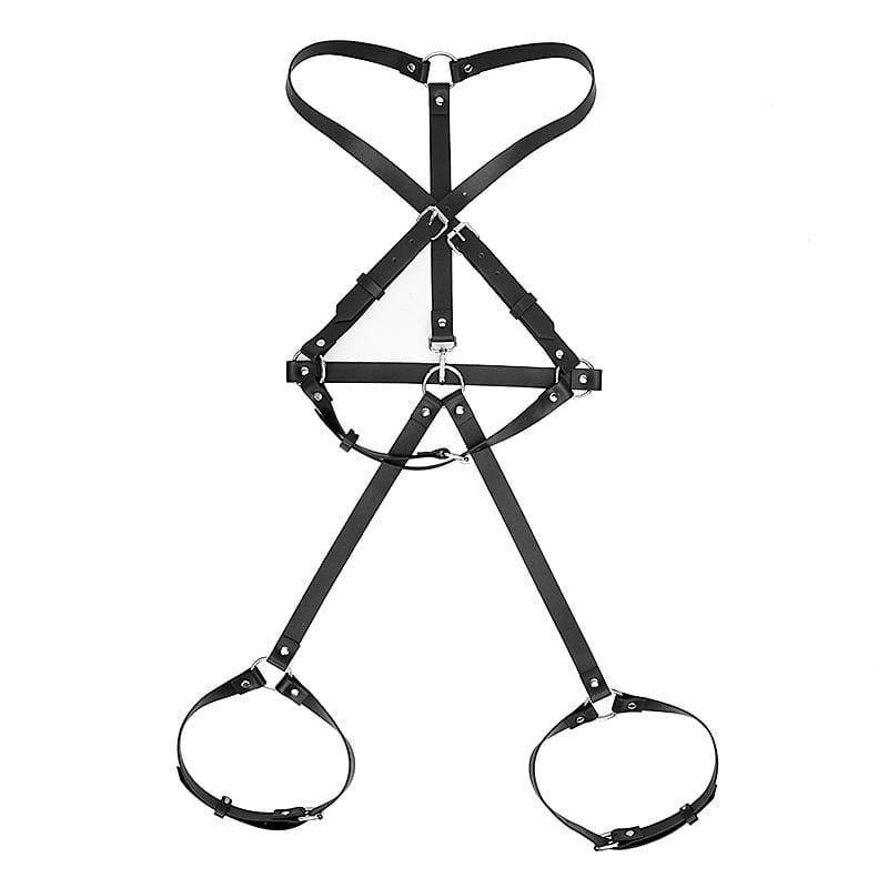 Cross Breast Butt Bondage Strap - Xoxomoving