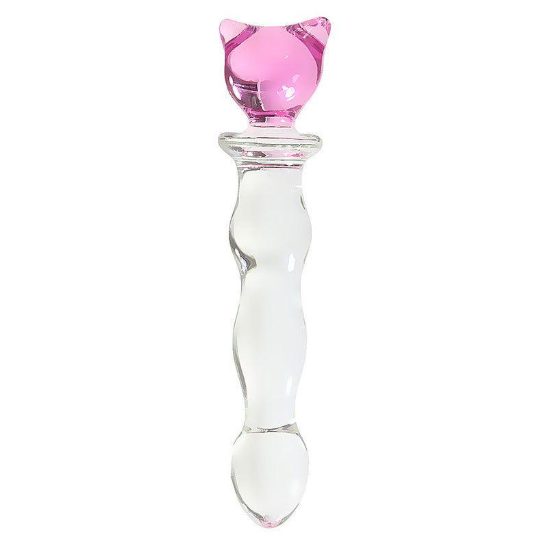 Crystal Glass Pleasure Wand Dildo Penis - Have A G-Spot Or P-Spot Orgasm! - Xoxomoving