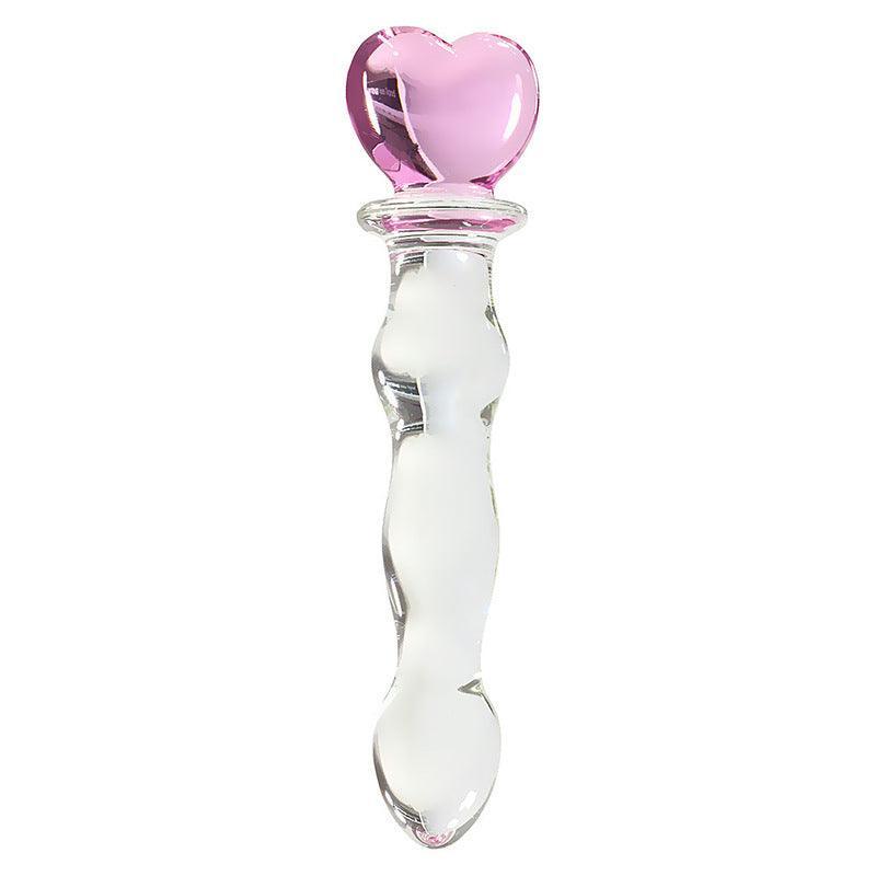 Crystal Glass Pleasure Wand Dildo Penis - Have A G-Spot Or P-Spot Orgasm! - Xoxomoving