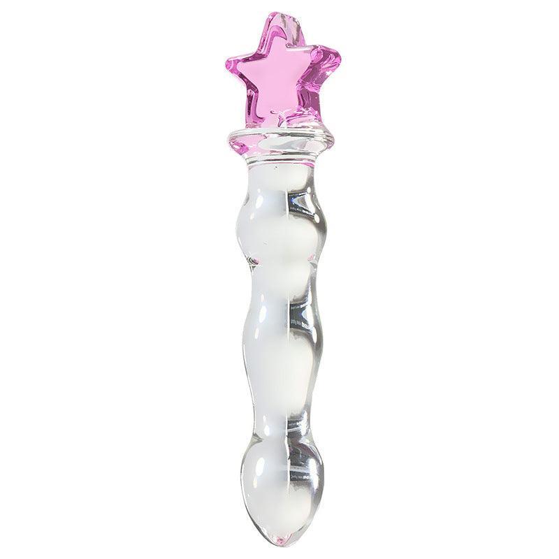 Crystal Glass Pleasure Wand Dildo Penis - Have A G-Spot Or P-Spot Orgasm! - Xoxomoving