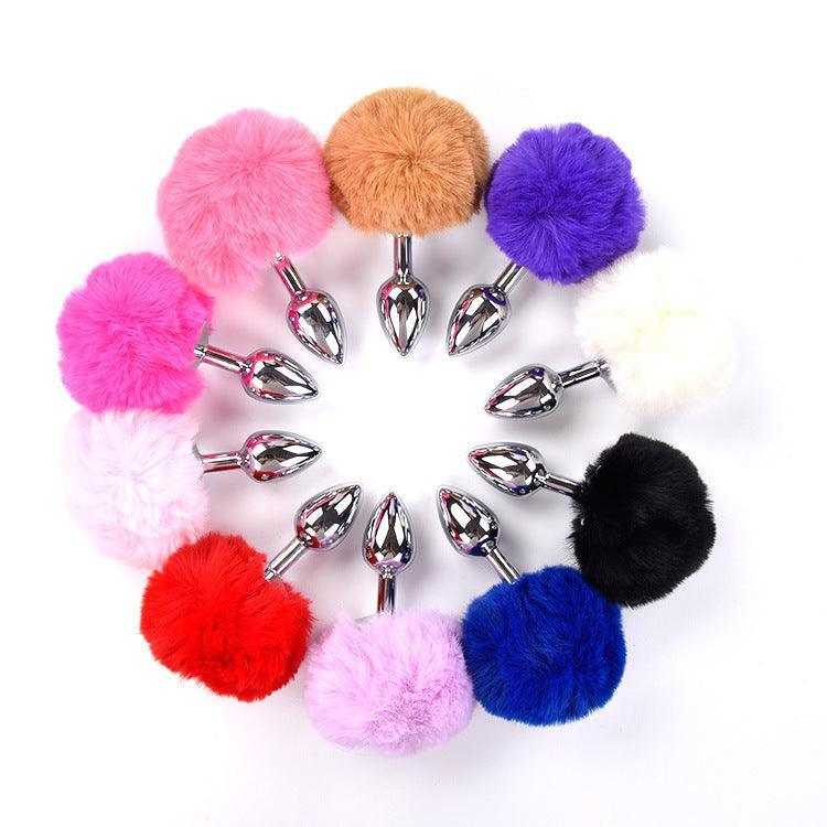 Cute Bunny Tail Butt Plug - Weighted, Petite, Perfect for Beginners - Xoxomoving