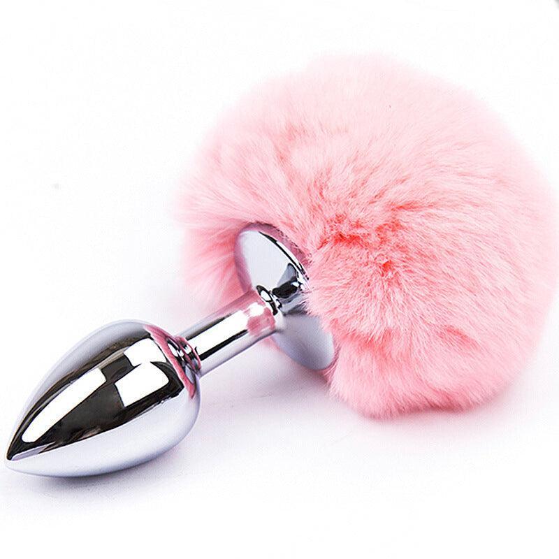 Cute Bunny Tail Butt Plug - Weighted, Petite, Perfect for Beginners - Xoxomoving