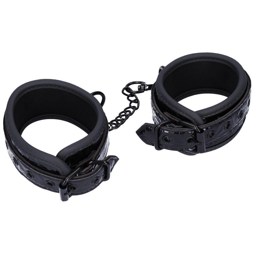 Dark Amour Leather Ankle Cuff Restraints - Xoxomoving