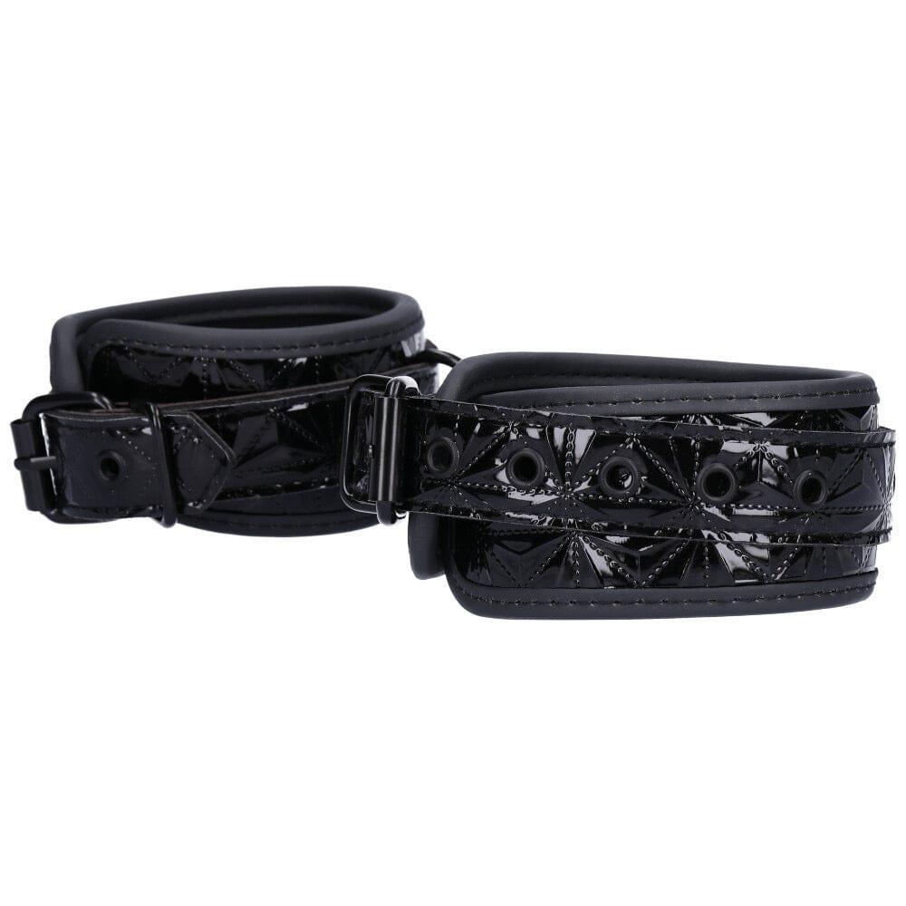 Dark Amour Leather Ankle Cuff Restraints - Xoxomoving