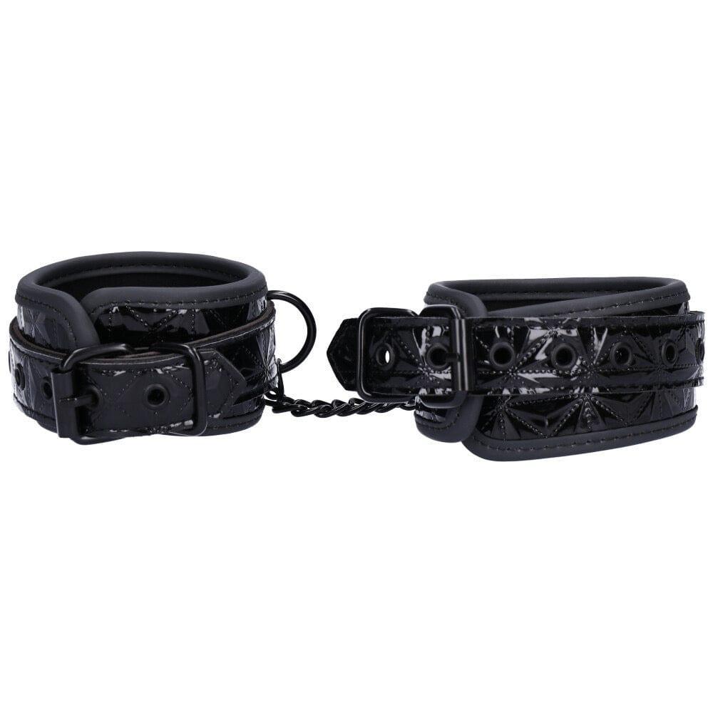 Dark Amour Leather Ankle Cuff Restraints - Xoxomoving