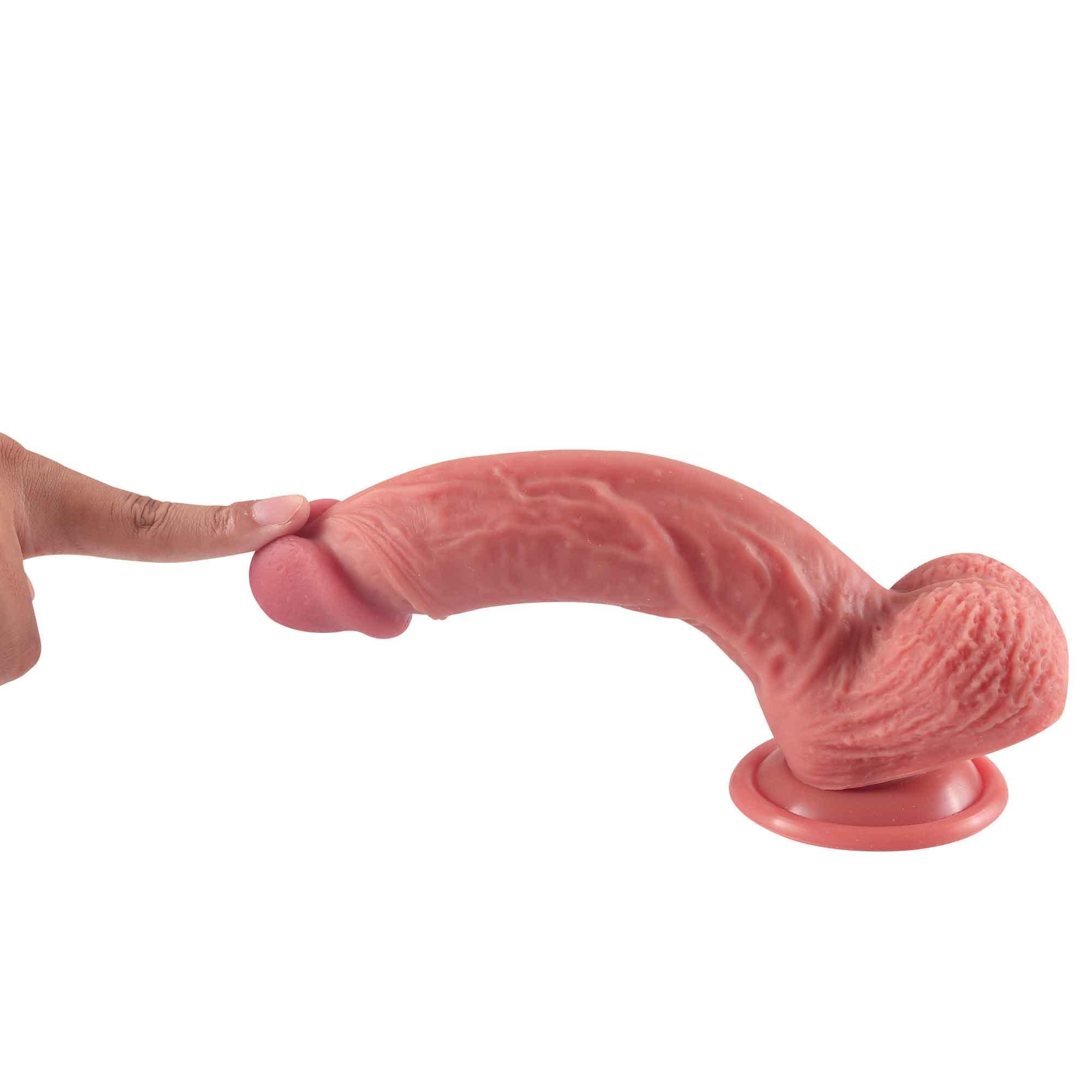 Dean - Silicone Wall Mounted Dildo 6 Inch - Xoxomoving