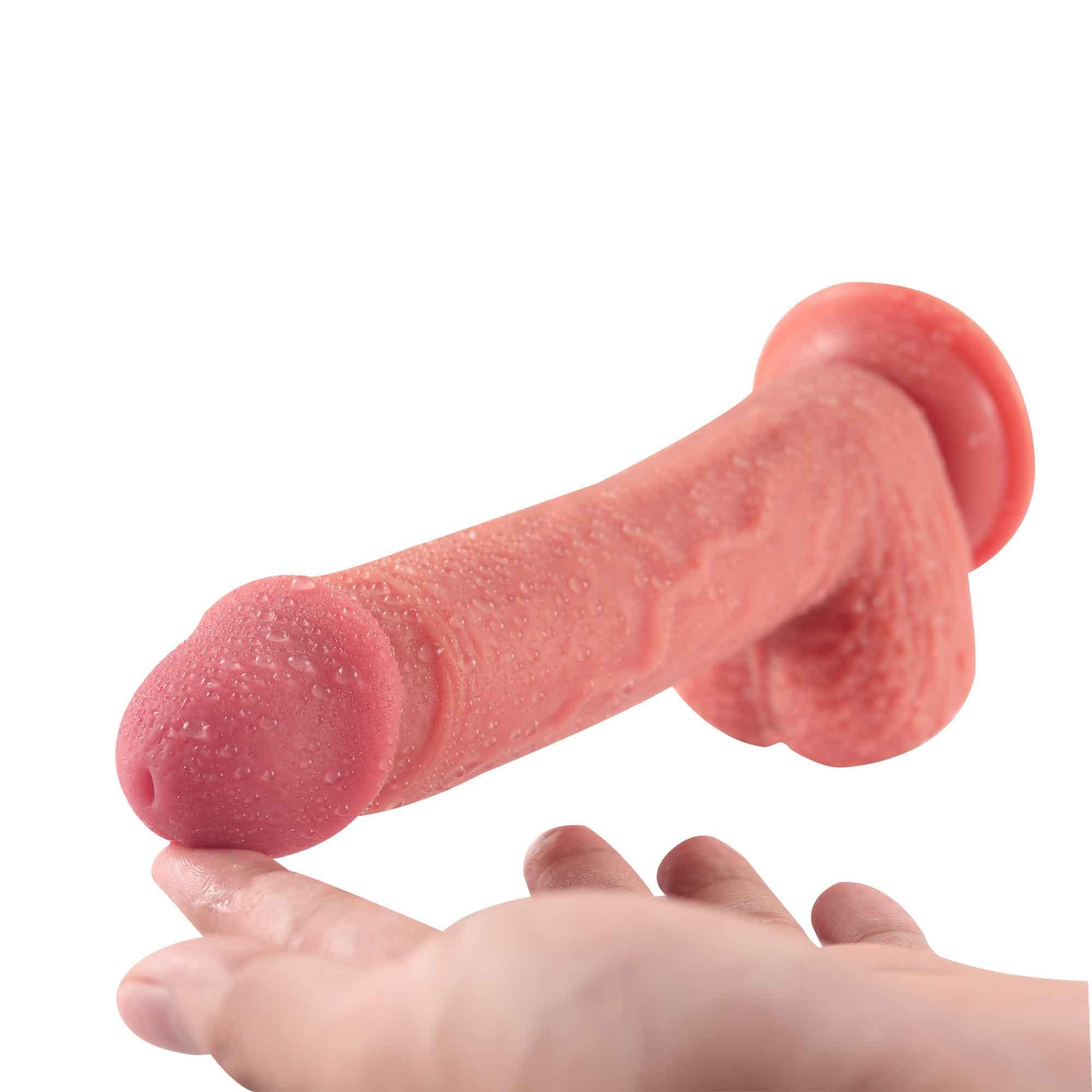 Dean - Silicone Wall Mounted Dildo 6 Inch - Xoxomoving