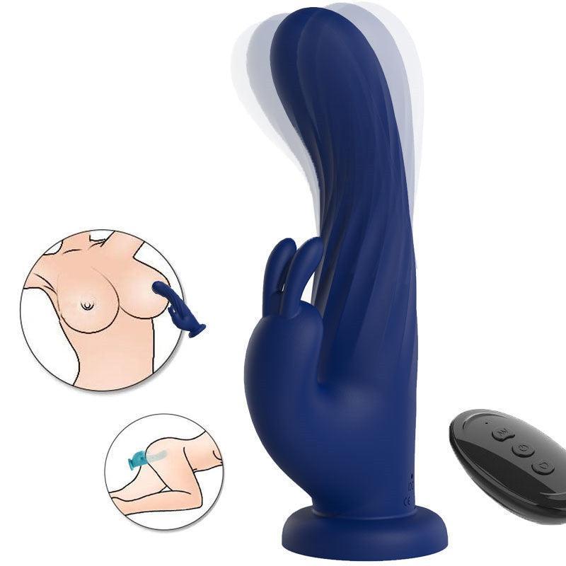 Deca - Rabbit Dildo Vibrator RC - Xoxomoving