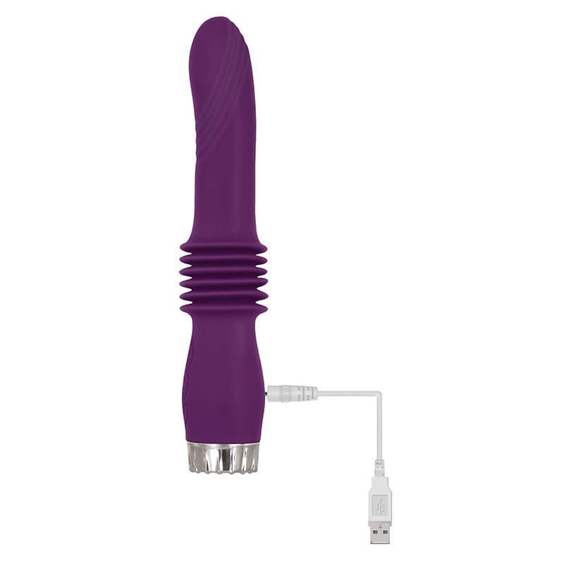 Deep Love Thrusting Wand - Plum - Xoxomoving