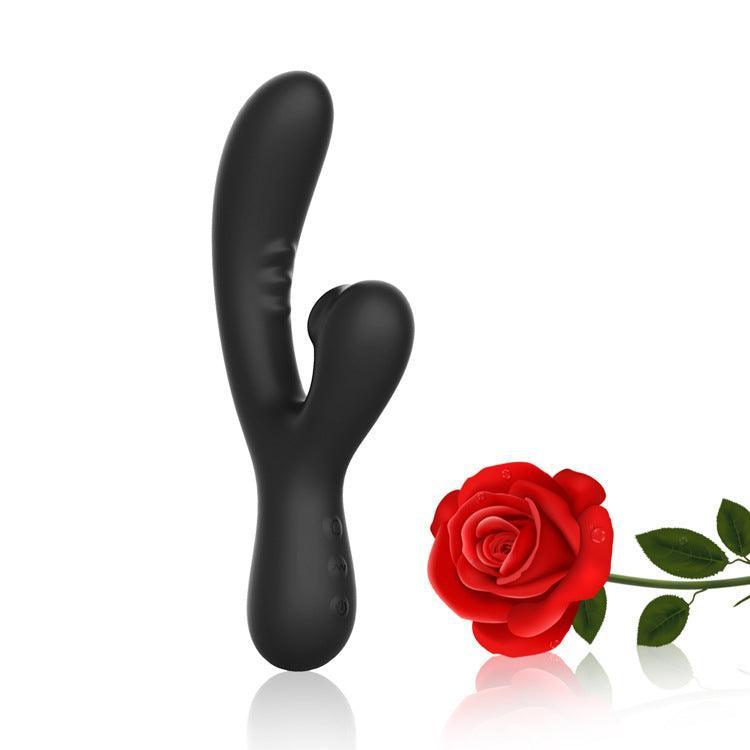 Deep Penetrating Dual-Action Air Pulse Vibrator - G-Spot & A-Spot Stimulation! - Xoxomoving