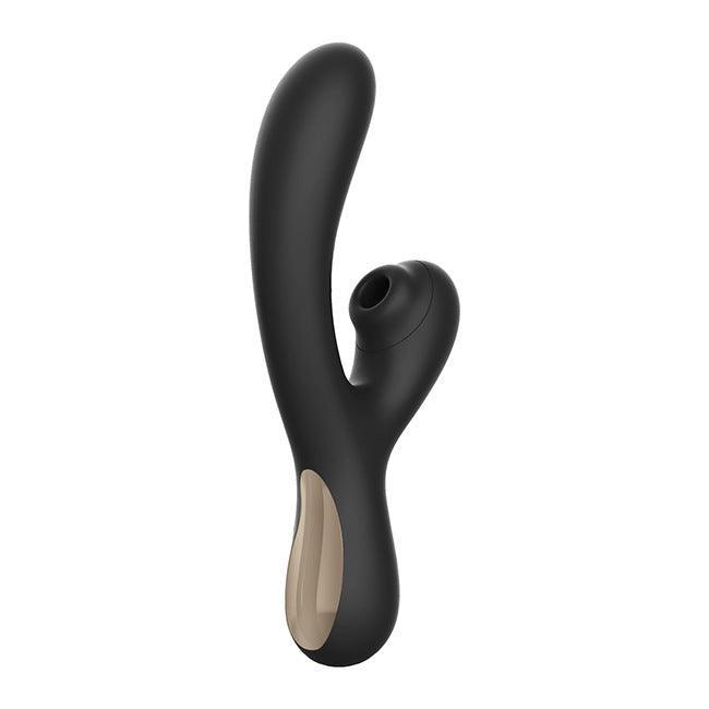 Deep Penetrating Dual-Action Air Pulse Vibrator - G-Spot & A-Spot Stimulation! - Xoxomoving