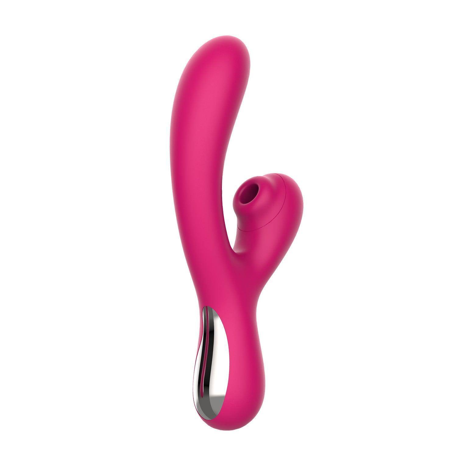 Deep Penetrating Dual-Action Air Pulse Vibrator - G-Spot & A-Spot Stimulation! - Xoxomoving