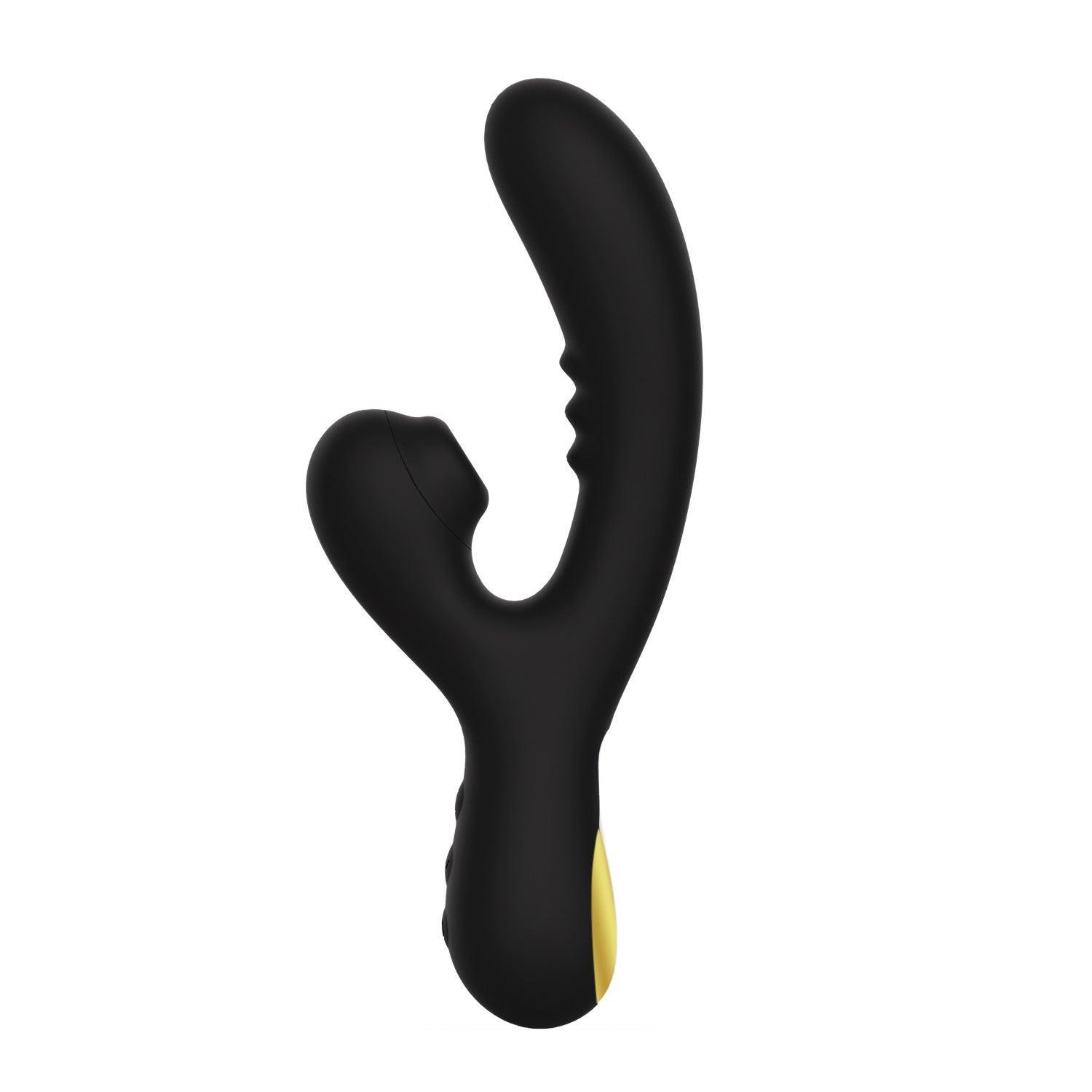 Deep Penetrating Dual-Action Air Pulse Vibrator - G-Spot & A-Spot Stimulation! - Xoxomoving