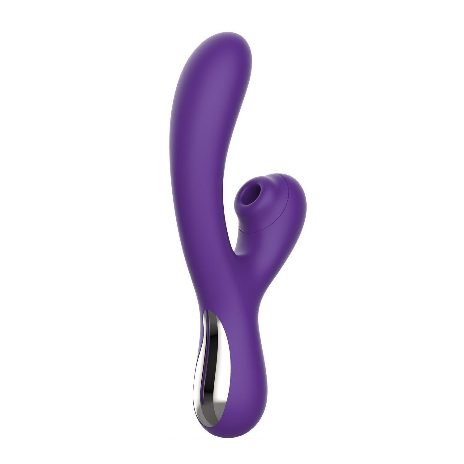 Deep Penetrating Dual-Action Air Pulse Vibrator - G-Spot & A-Spot Stimulation! - Xoxomoving