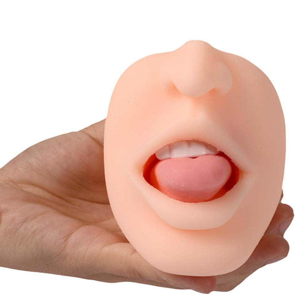 Deep Penetrating Oral Masturbation Toy - Realistic Blow Job Simulator - Xoxomoving