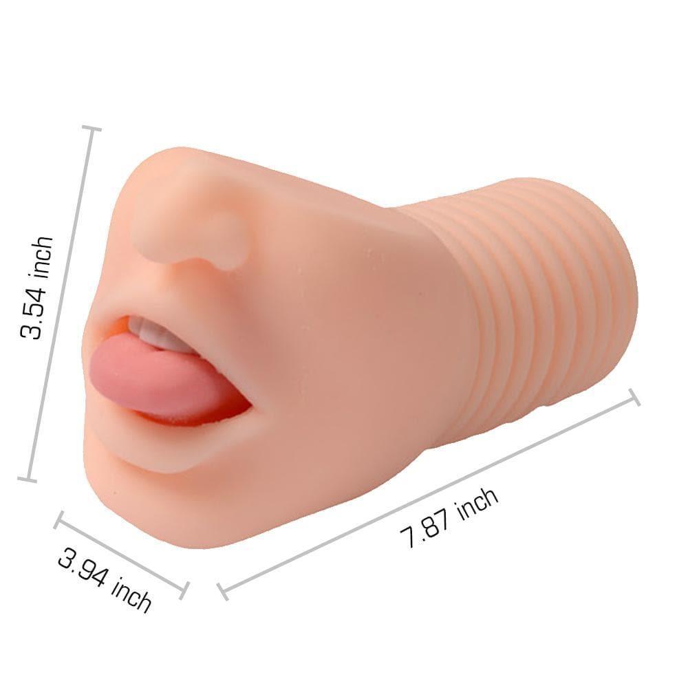 Deep Penetrating Oral Masturbation Toy - Realistic Blow Job Simulator - Xoxomoving