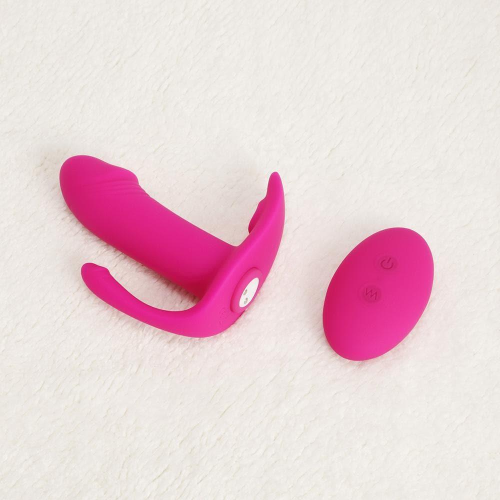 Deidre - Wearable Vibrating Dildo Triple Stimulation RC - Xoxomoving