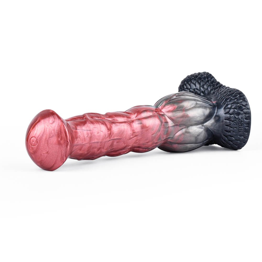 Destrier 9 Inch Silicone Horse Dildo with Knot Xoxomoving