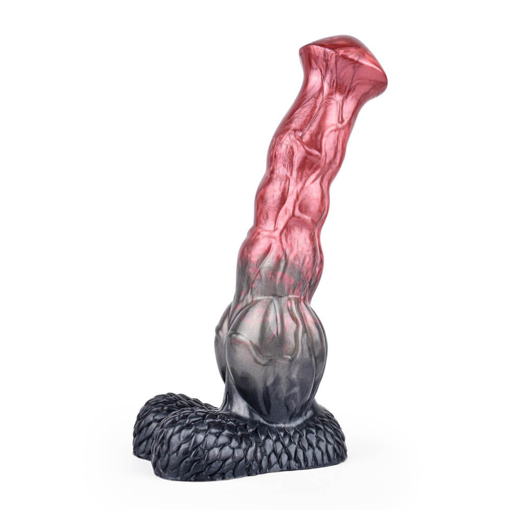 Destrier 9 Inch Silicone Horse Dildo with Knot Xoxomoving
