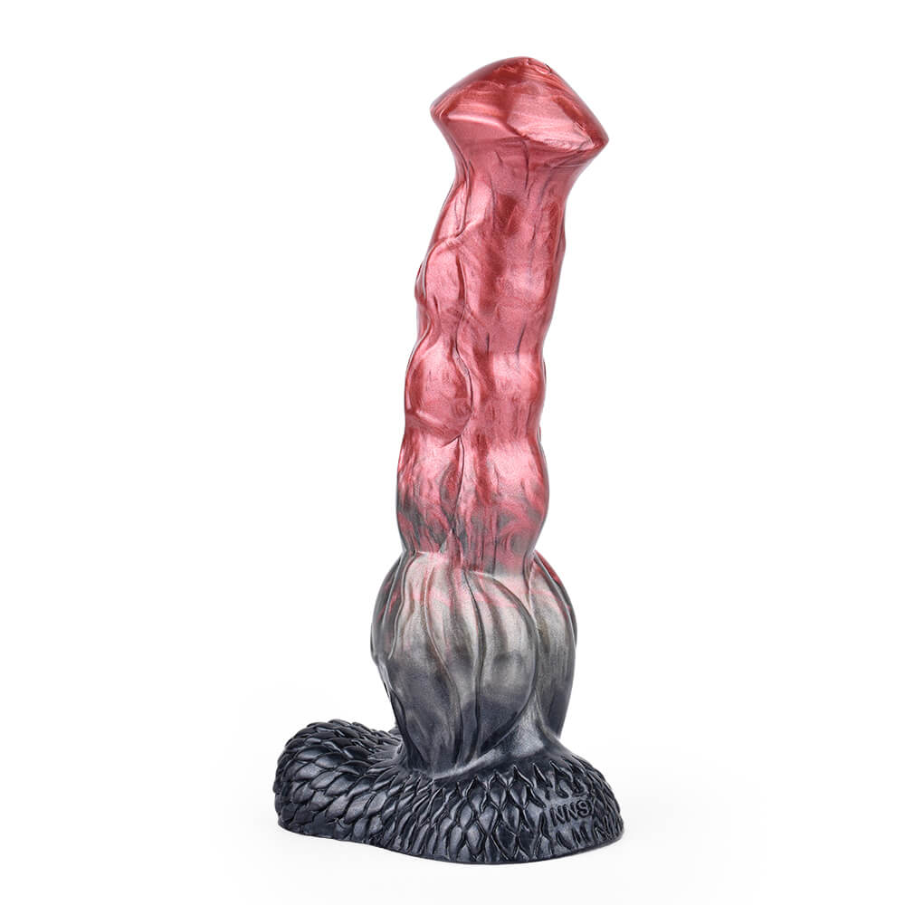 Destrier 9 Inch Silicone Horse Dildo with Knot Xoxomoving