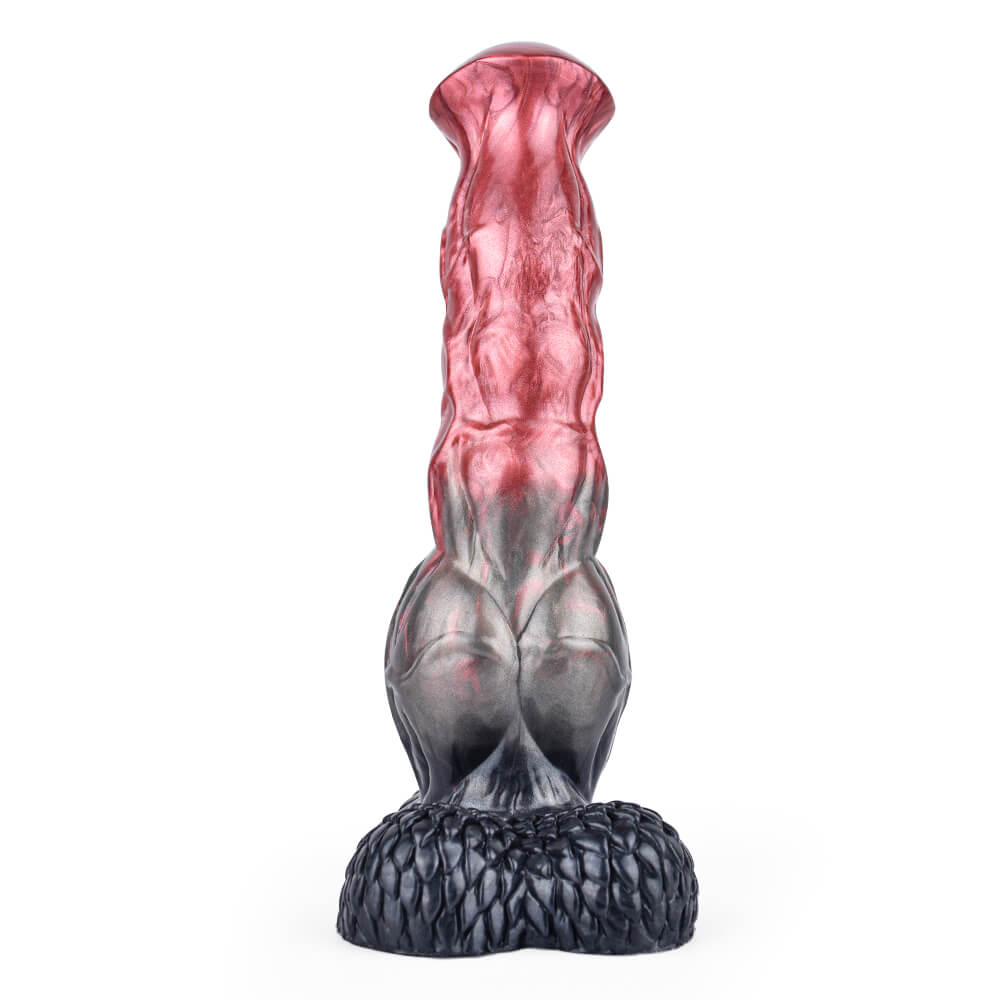 Destrier 9 Inch Silicone Horse Dildo with Knot Xoxomoving