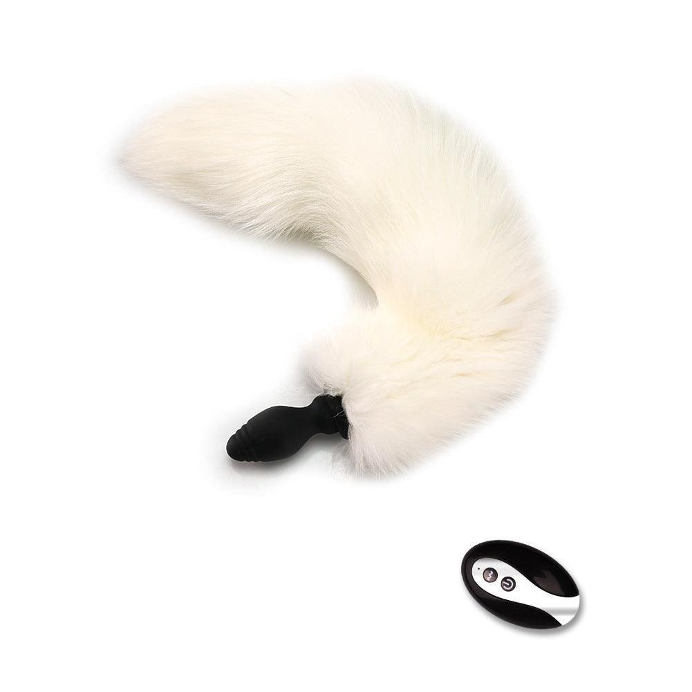 Detachable Vibrating Fox Tail Butt Plug - Soft & Stimulating - Xoxomoving