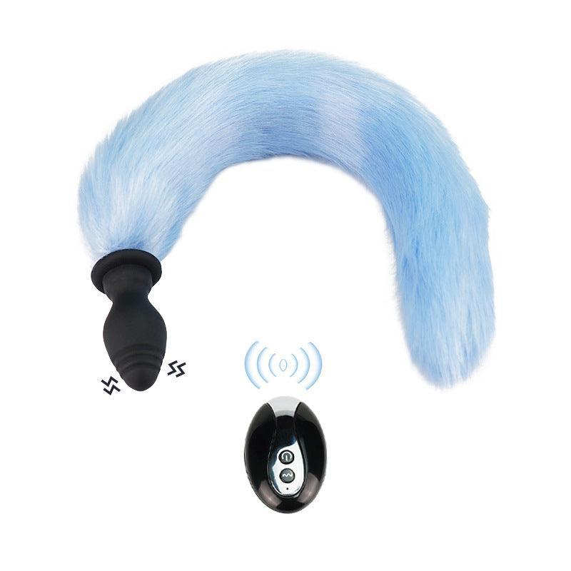 Detachable Vibrating Fox Tail Butt Plug - Soft & Stimulating - Xoxomoving