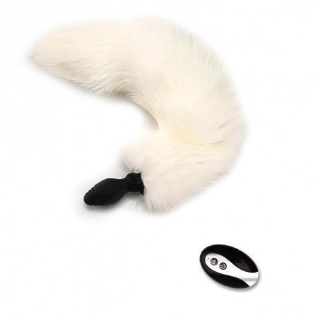 Detachable Vibrating Fox Tail Butt Plug - Soft & Stimulating - Xoxomoving