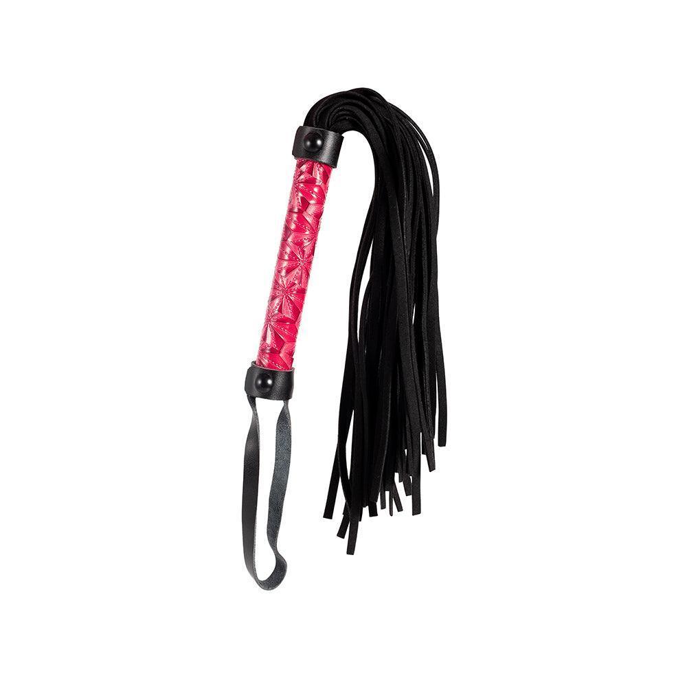 Domme - Pink Leather Flogger for Sensual Impact Play and BDSM Pleasure - Xoxomoving