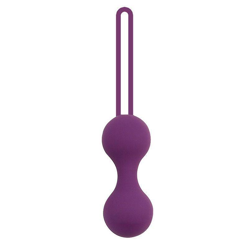 Double Silicone Kegel Balls With Rolling Weight - Xoxomoving