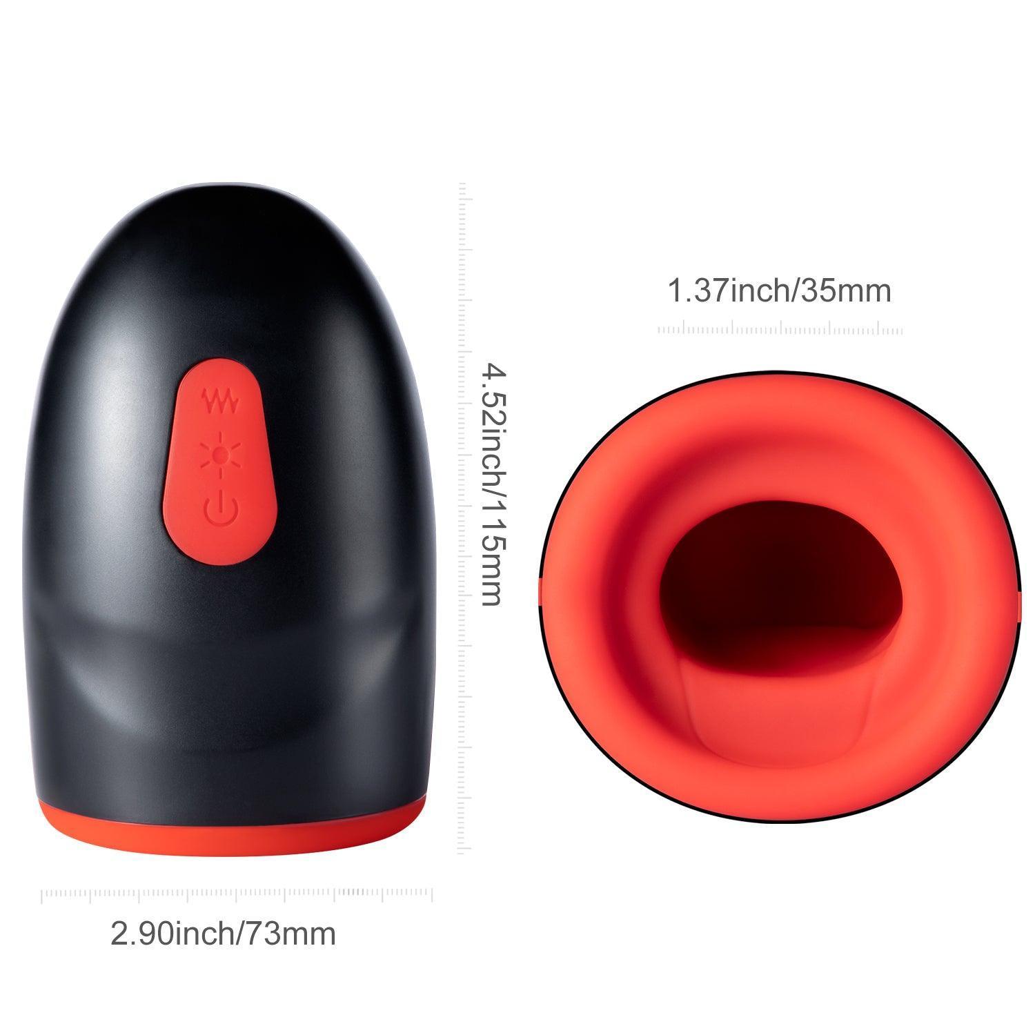 Drew - Powerful Vibrating Penis Head Stimulator for Intense Pleasure - Xoxomoving