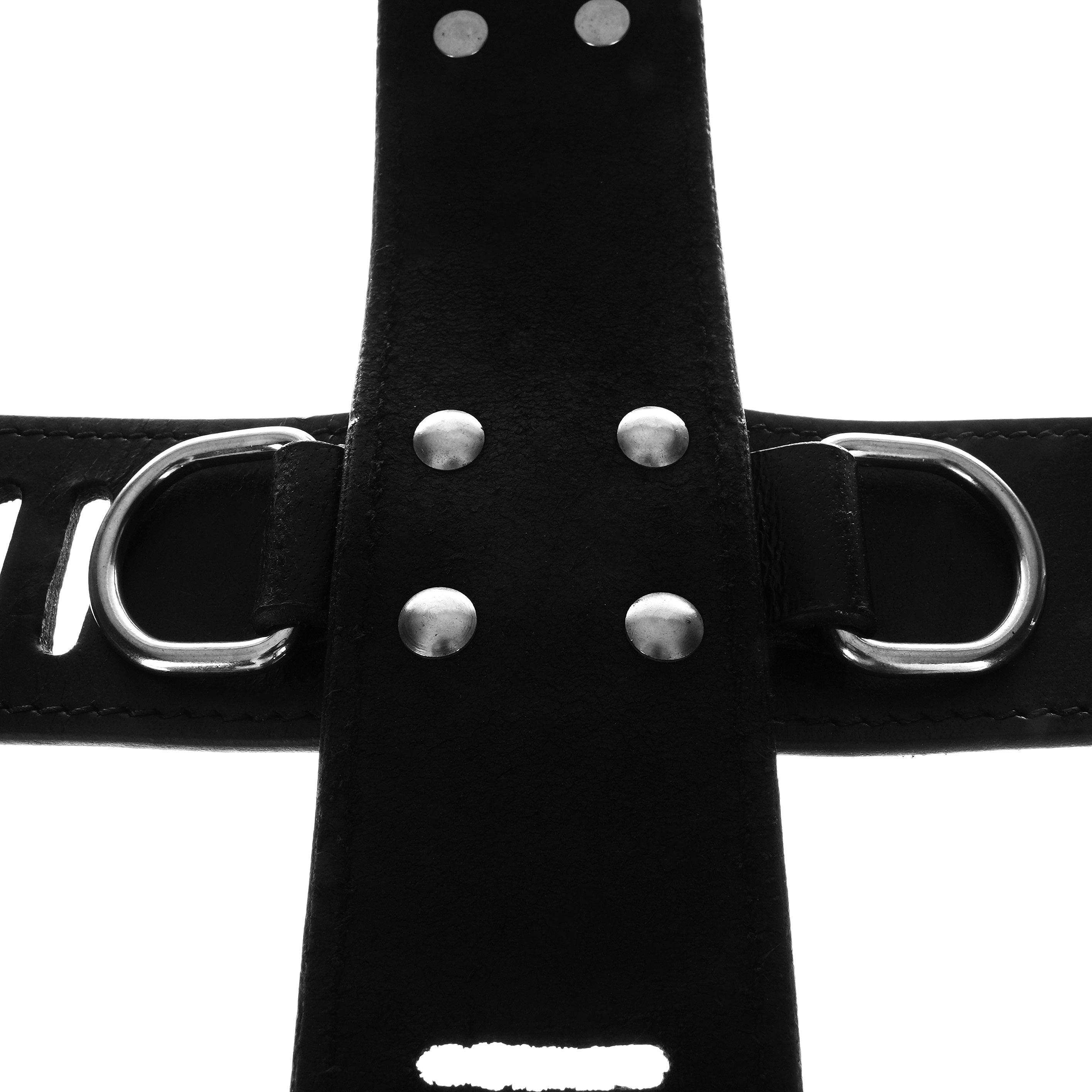 Secure Cross Cuff with D-rings and Locks by Kink - Xoxomoving