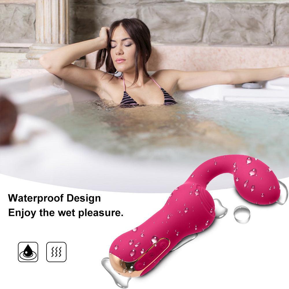 Dual-Action Waterproof Vibrator with Powerful Motors - Ultimate G-Spot and Clit Stimulation - Xoxomoving