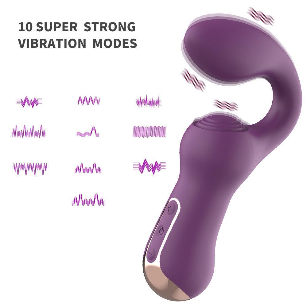 Dual-Action Waterproof Vibrator with Powerful Motors - Ultimate G-Spot and Clit Stimulation - Xoxomoving