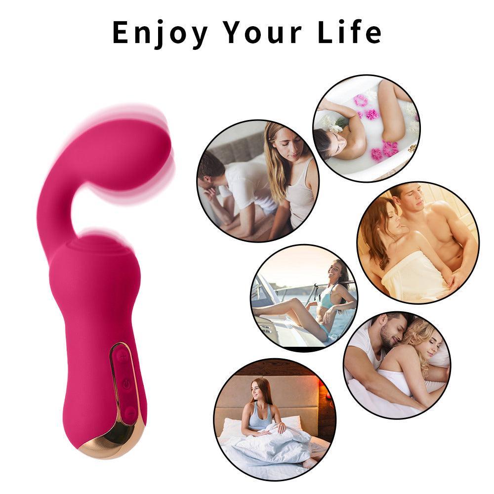 Dual-Action Waterproof Vibrator with Powerful Motors - Ultimate G-Spot and Clit Stimulation - Xoxomoving